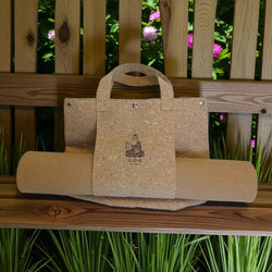 Sac cabas en liège avec emplacement tapis - YAO SHI FO