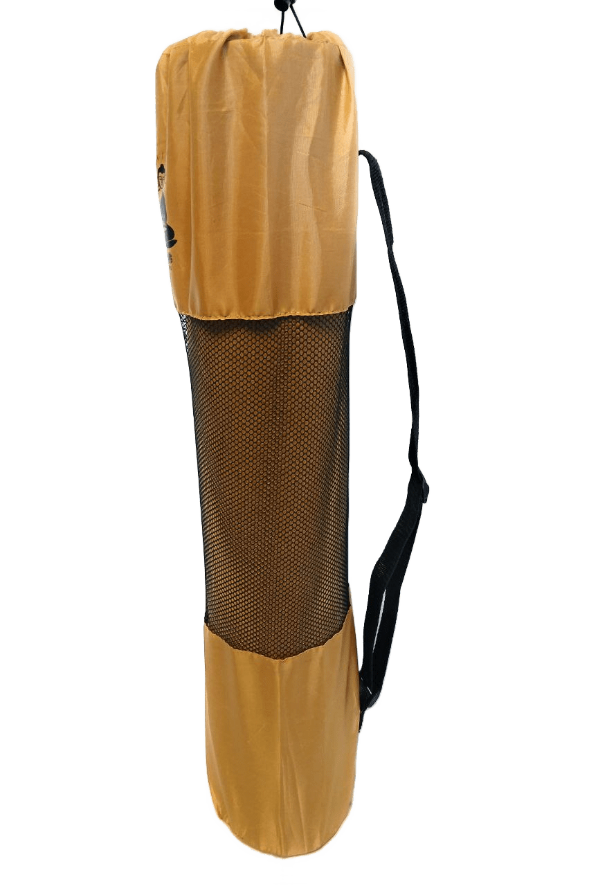 Sac de transport en nylon marron et polyester - Filet respirant - YAO SHI FO