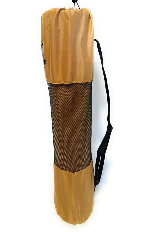 Sac de transport en nylon marron et polyester - Filet respirant - YAO SHI FO