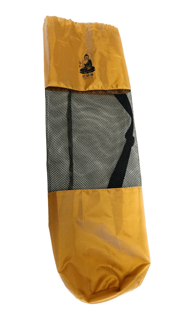 Sac de transport en nylon marron et polyester - Filet respirant - YAO SHI FO