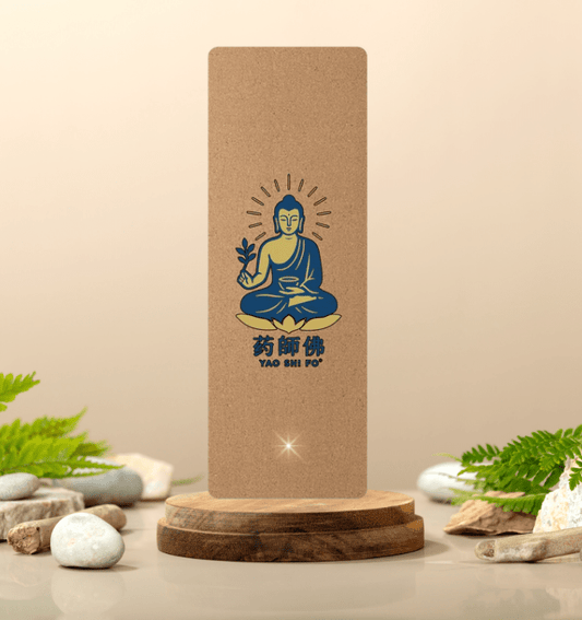 Tapis de yoga Eco 183 x 61 cm - 4mm liège FSC + caoutchouc naturel - YAO SHI FO