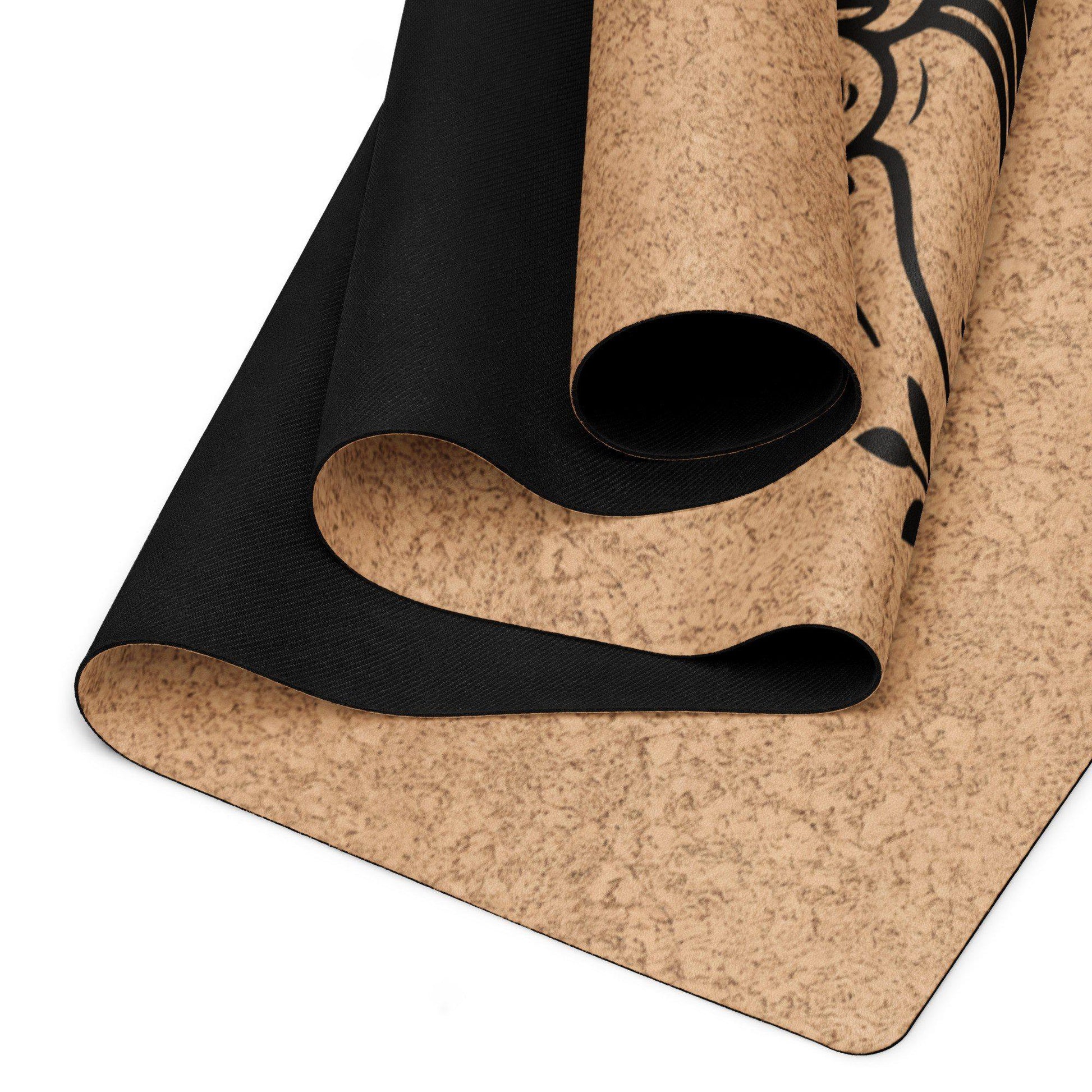 Tapis de yoga Medium 183 x 61 cm - 5mm liège FSC + caoutchouc naturel - YAO SHI FO