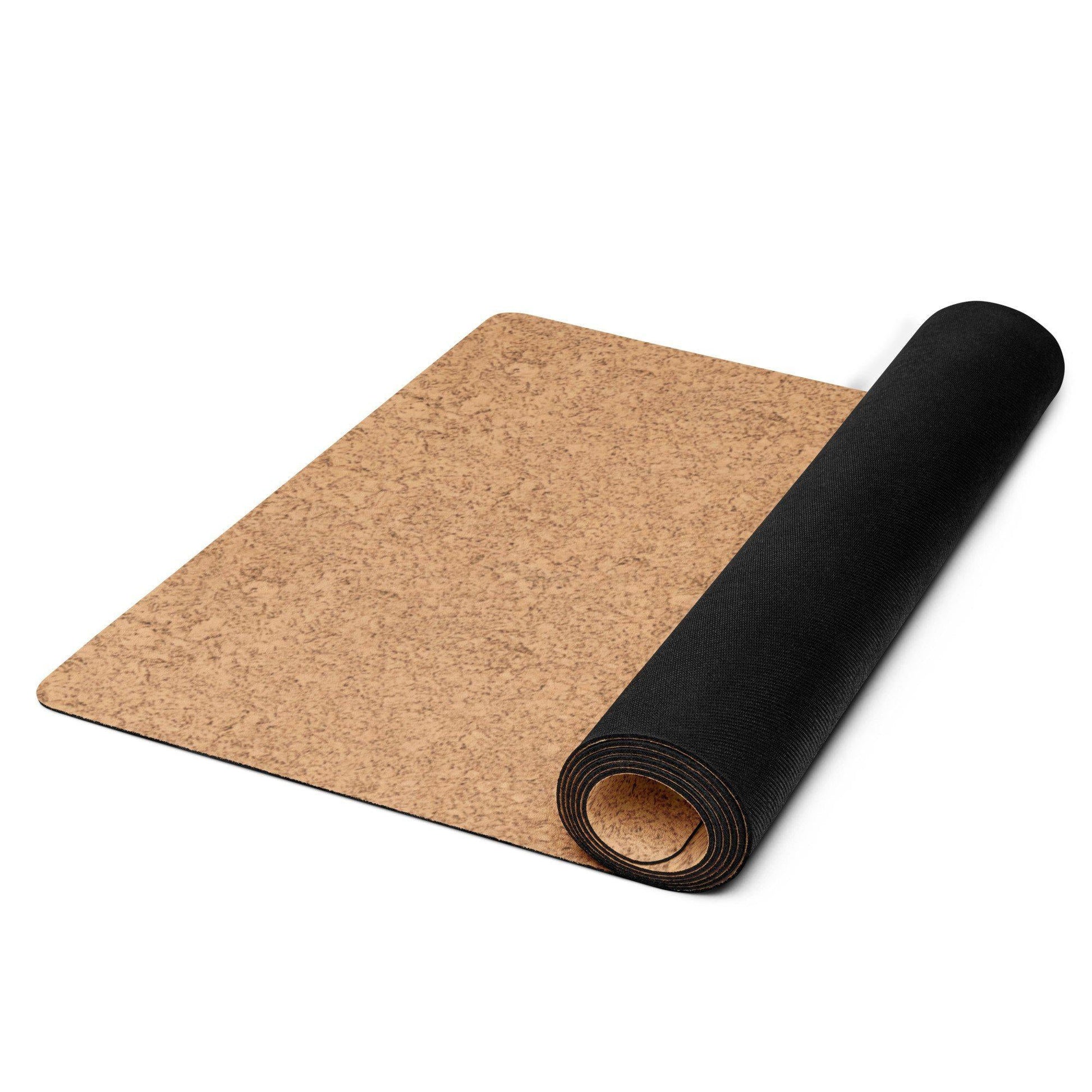 Tapis de yoga Medium 183 x 61 cm - 5mm liège FSC + caoutchouc naturel - YAO SHI FO