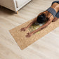 Tapis de yoga Premium 183 x 61 cm - 6mm liège FSC + caoutchouc naturel - YAO SHI FO