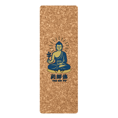 Tapis de yoga Premium 183 x 61 cm - 6mm liège FSC + caoutchouc naturel - YAO SHI FO