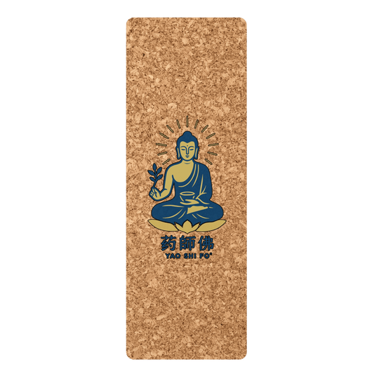 Tapis de yoga Premium 183 x 61 cm - 6mm liège FSC + caoutchouc naturel - YAO SHI FO